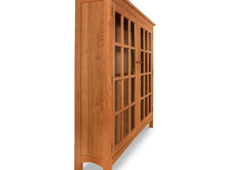 Heartwood Shaker 2-Glass Door Bookcase image