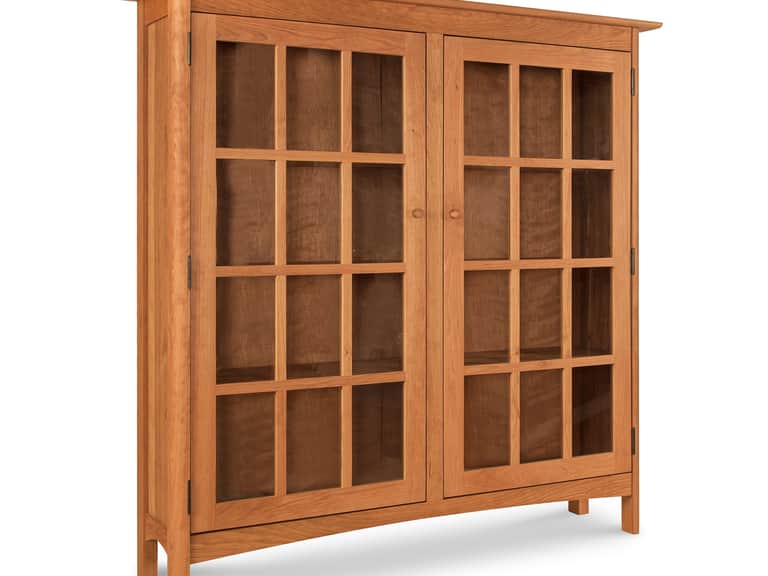 Heartwood Shaker 2-Glass Door Bookcase image