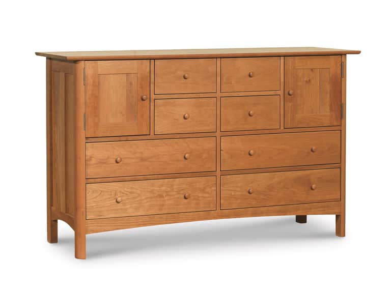 Heartwood Shaker 8-Drawer 2-Door Dresser image
