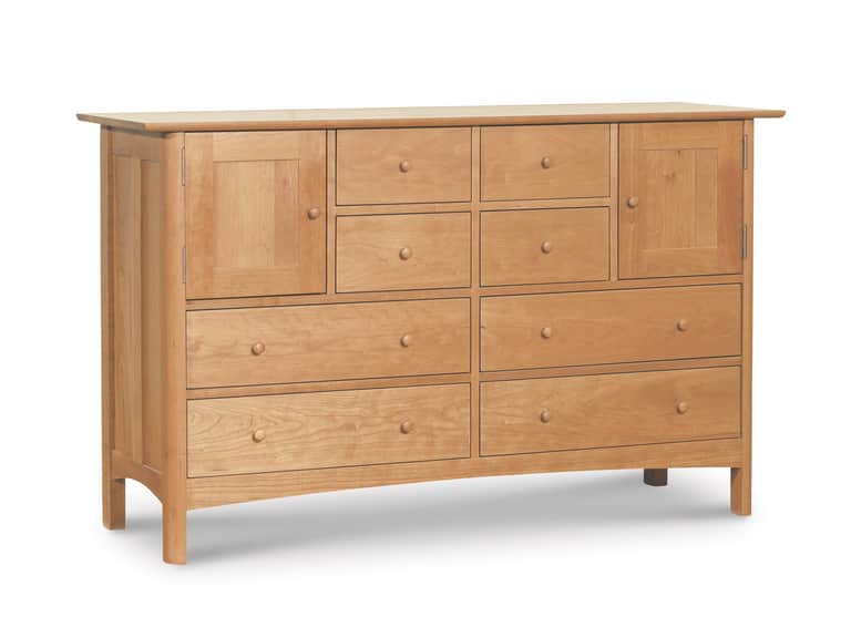 Heartwood Shaker 8-Drawer 2-Door Dresser image
