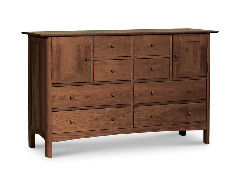 Heartwood Shaker 8-Drawer 2-Door Dresser image