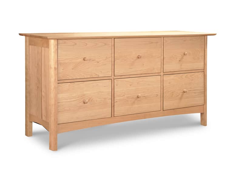 Heartwood Shaker 6-Drawer Legal File Cabinet image