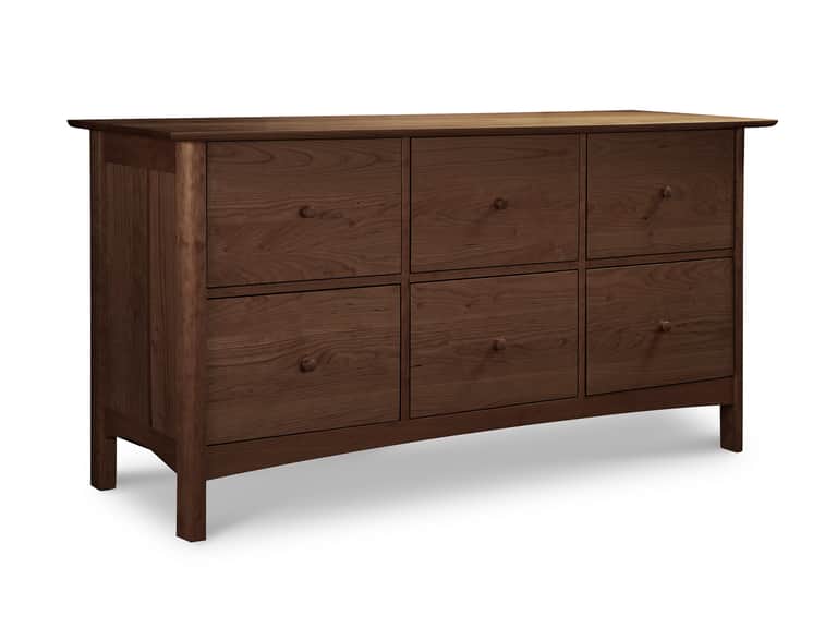 Heartwood Shaker 6-Drawer Legal File Cabinet image