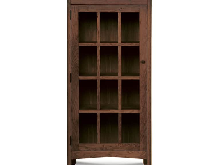 Heartwood Shaker Glass Door Bookcase image