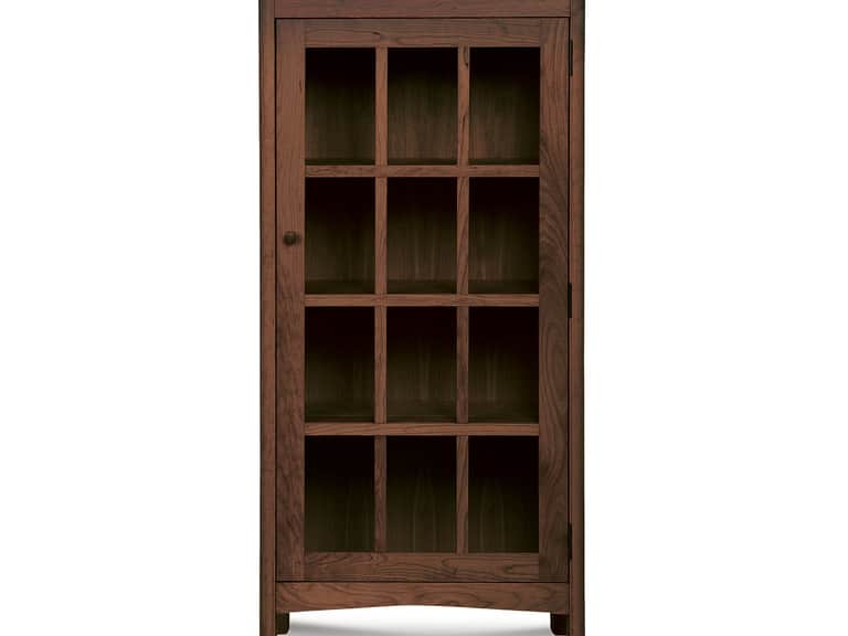 Heartwood Shaker Glass Door Bookcase image