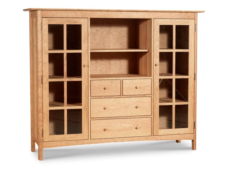 Heartwood Shaker Home Office Center Cabinet image