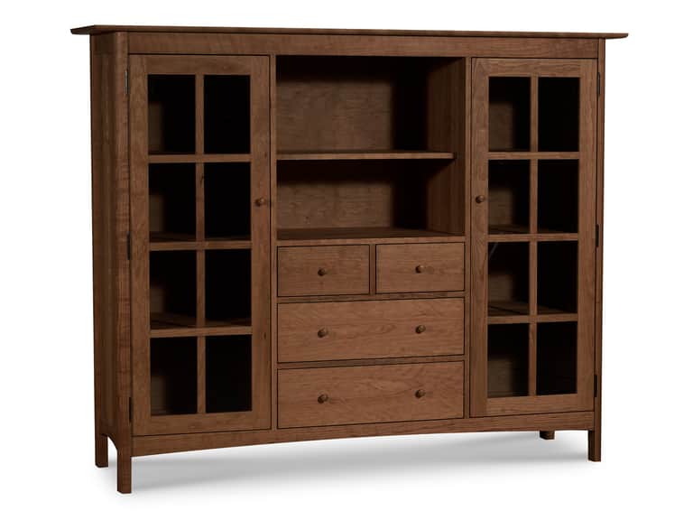Heartwood Shaker Home Office Center Cabinet image