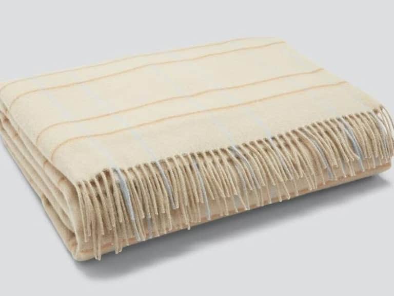 Pinstripe Plaid Throw image