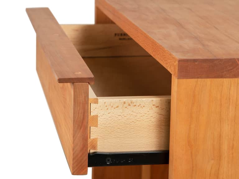 Kipling 1-Drawer Enclosed Shelf Wide Nightstand image