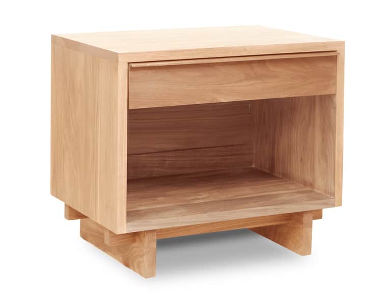 Kipling 1-Drawer Enclosed Shelf Wide Nightstand image