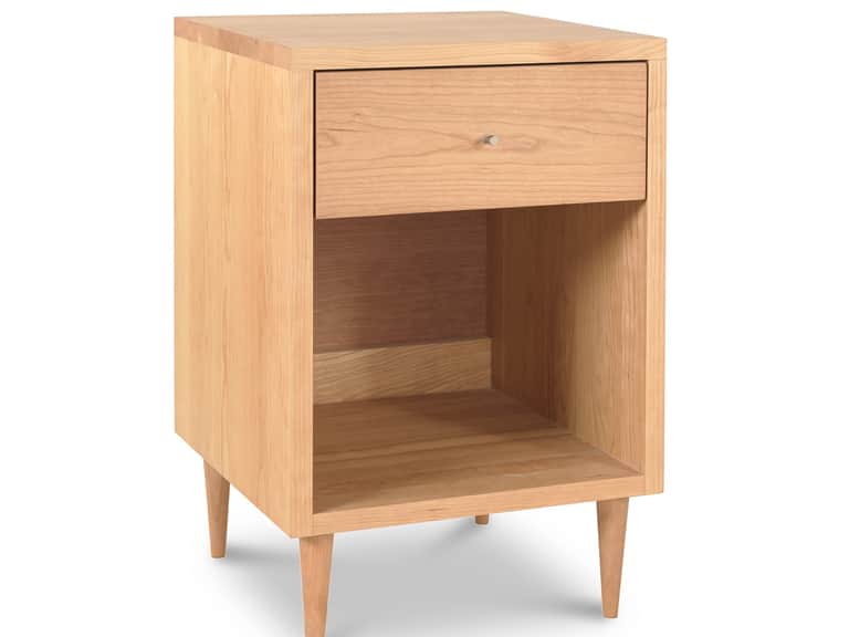 Larssen 1-Drawer Enclosed Shelf Nightstand image
