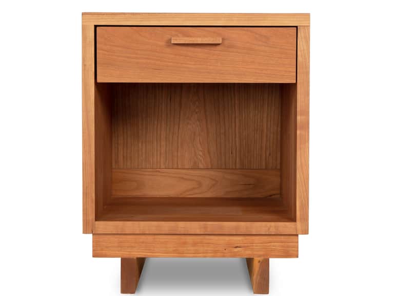 Loft 1-Drawer Enclosed Shelf Nightstand image