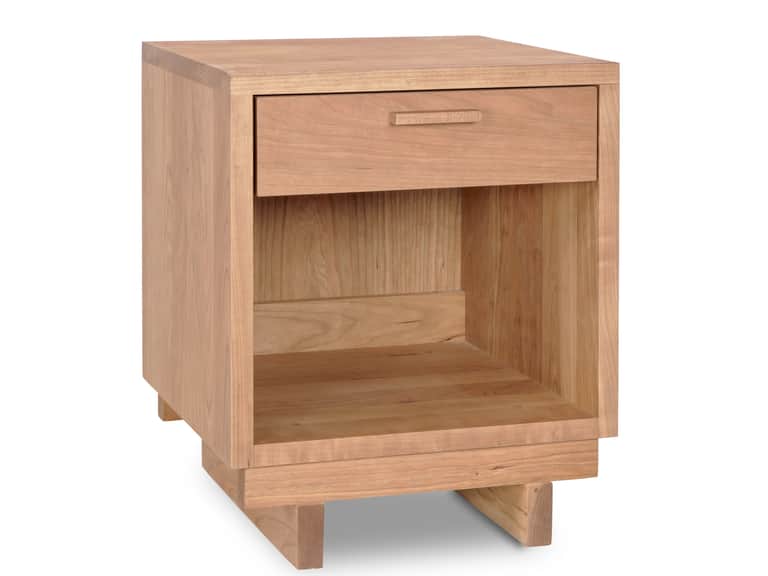 Loft 1-Drawer Enclosed Shelf Nightstand image