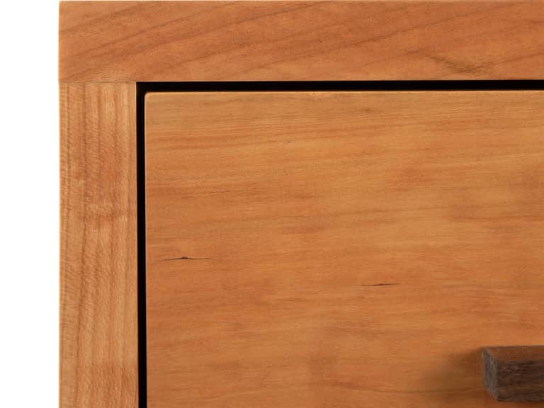 Modern American 1-Drawer Enclosed Shelf Nightstand image