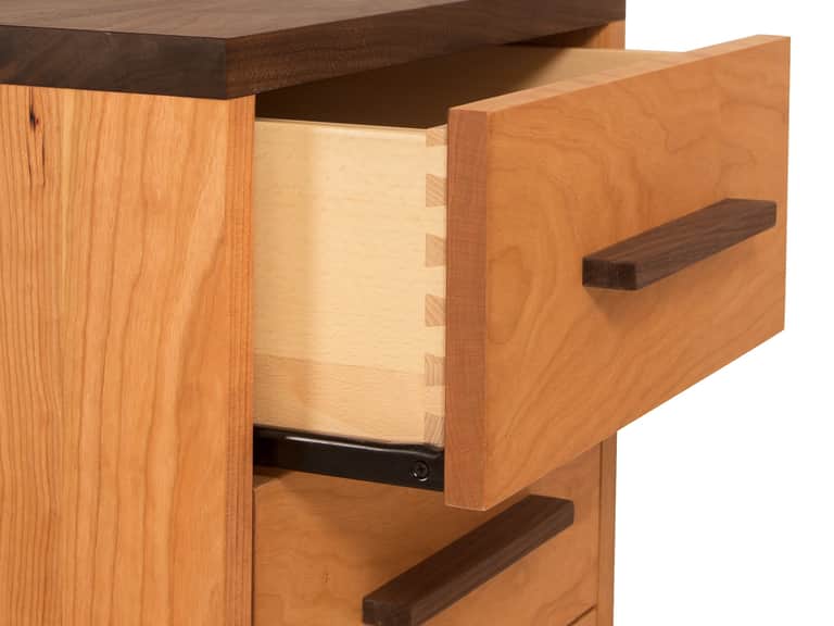 Modern American 3-Drawer Nightstand image