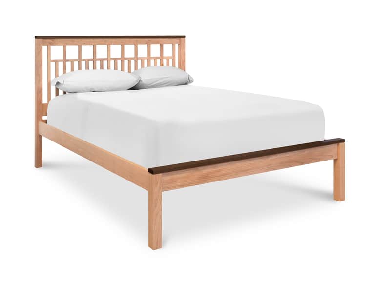 Modern American Trellis Low Footboard Bed image