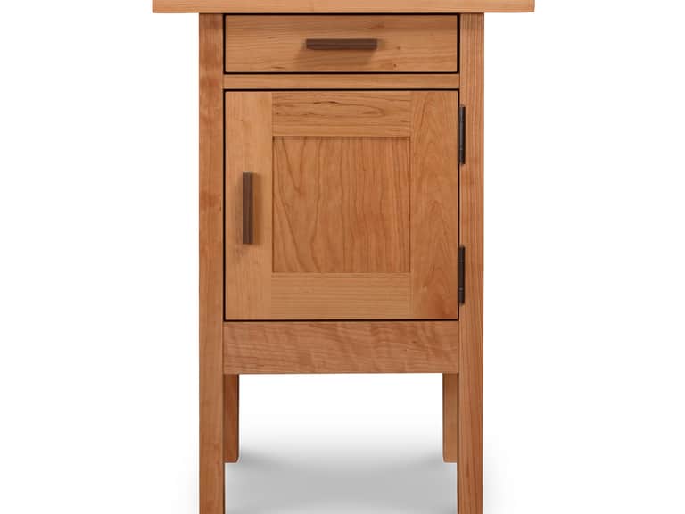 Modern Craftsman 1-Drawer Nightstand with Door image