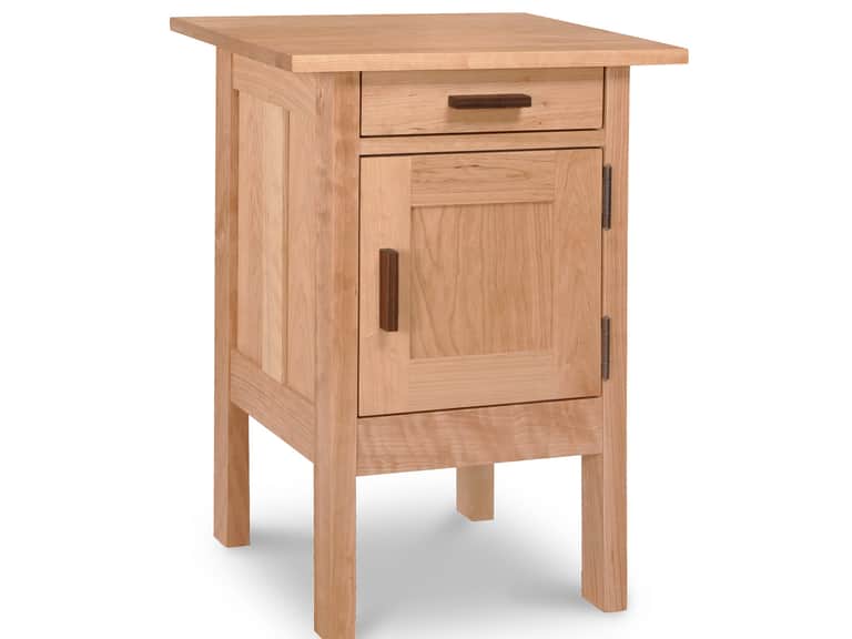 Modern Craftsman 1-Drawer Nightstand with Door image