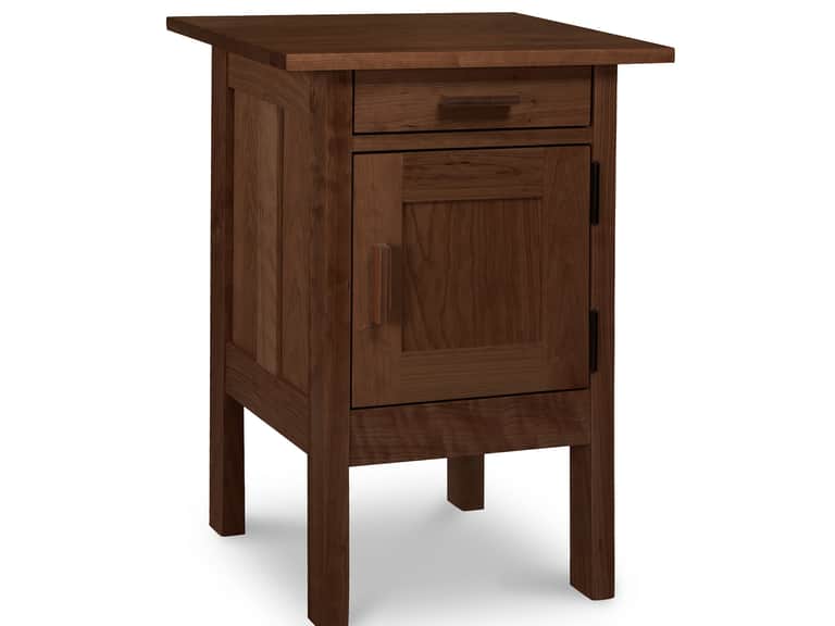 Modern Craftsman 1-Drawer Nightstand with Door image