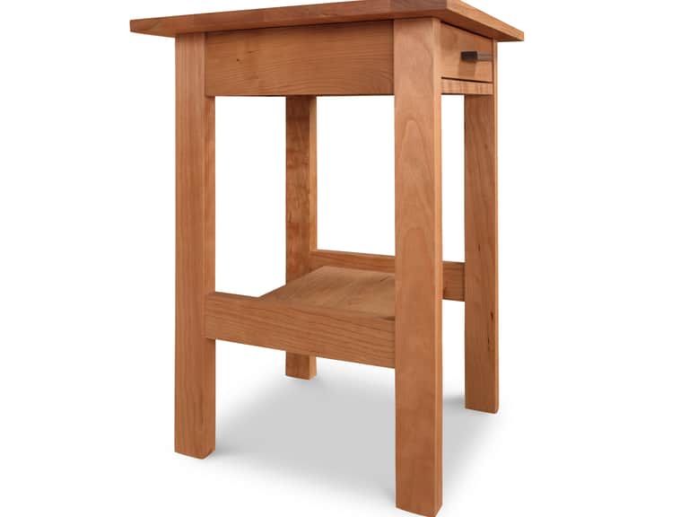 Modern Craftsman 1-Drawer Open Shelf Nightstand image