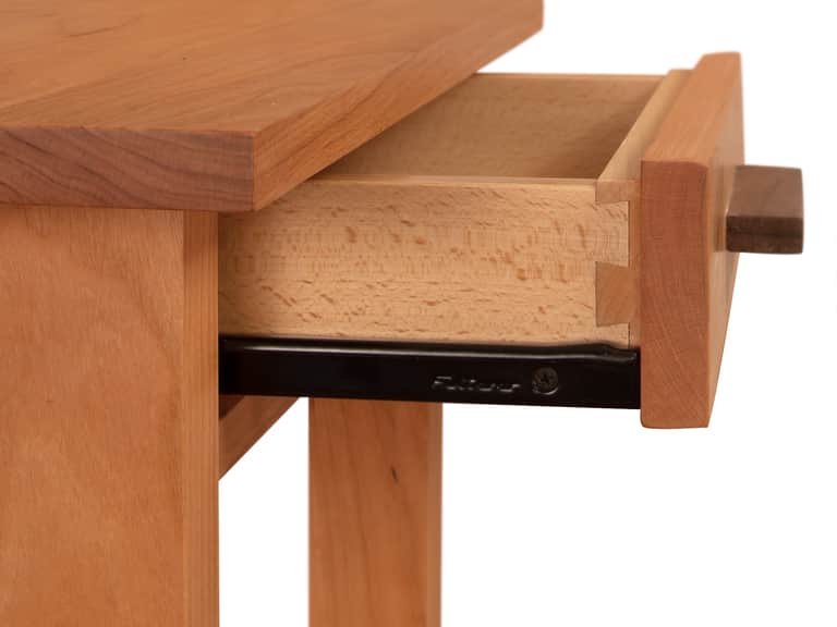 Modern Craftsman 1-Drawer Open Shelf Nightstand image