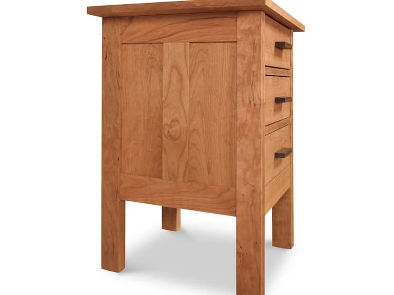 Modern Craftsman 3-Drawer Nightstand image