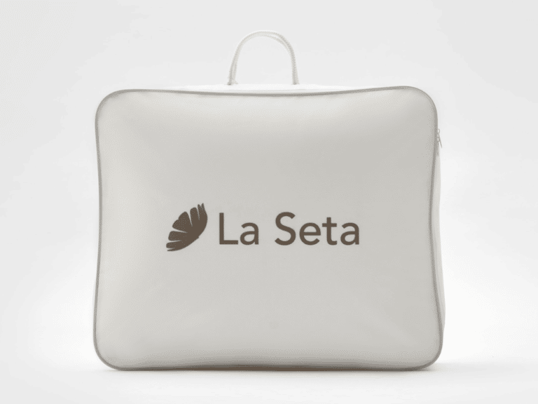 Silk Filled Comforter with Silk Shell by La Seta image
