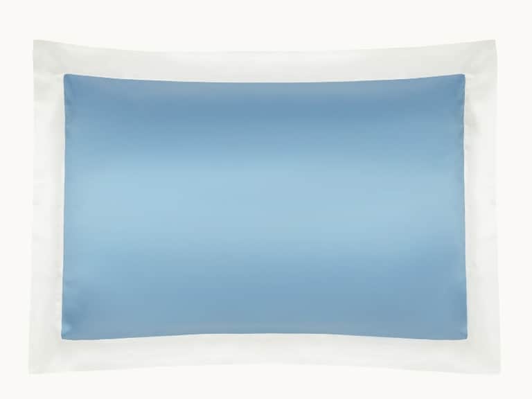 Summerhill Blue Silk Pillowcase image