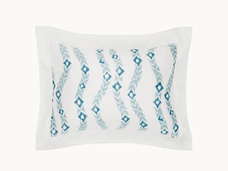 Tangleweed Blue Silk Pillowcase image