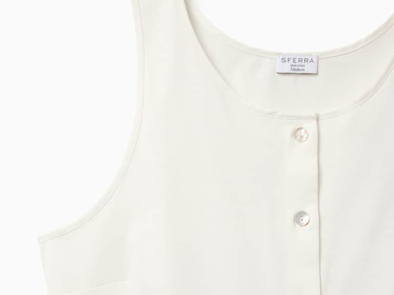 Caricia Buttoned Tank Top image