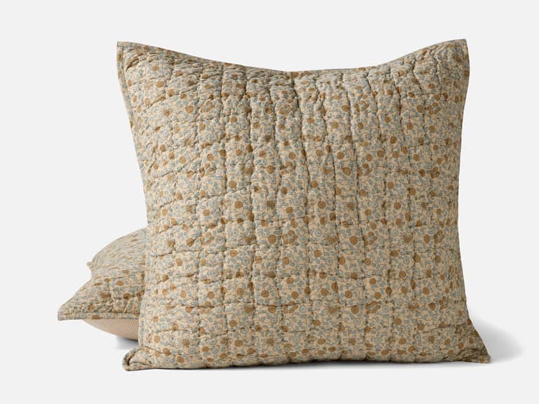 Blossom Handstitched Organic Sham image