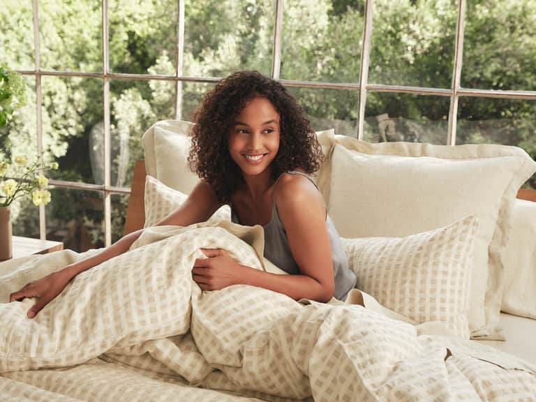 Organic Relaxed Linen Sham image