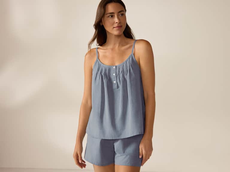 Women's Isla Organic Cotton Cami Short Set image