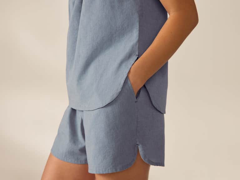 Women's Isla Organic Cotton Cami Short Set image