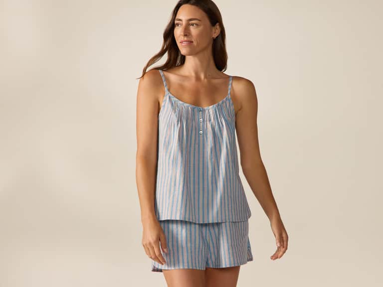 Women's Isla Organic Cotton Cami Short Set image