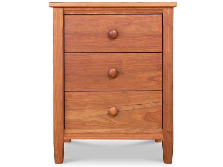 Vermont Shaker 3-Drawer Nightstand image