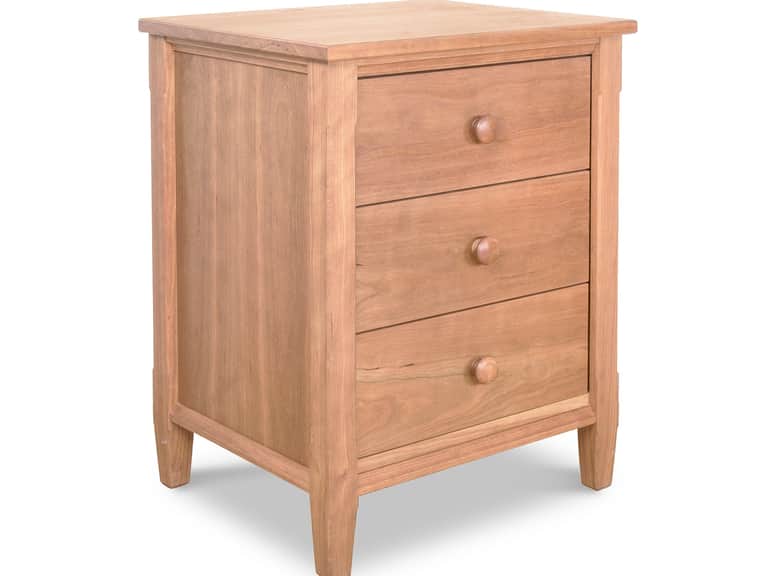 Vermont Shaker 3-Drawer Nightstand image