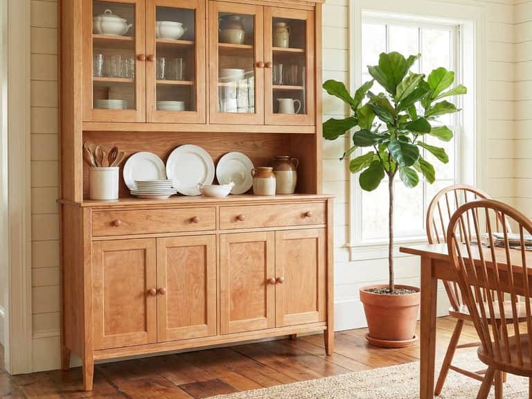 Vermont Shaker Large China Cabinet image