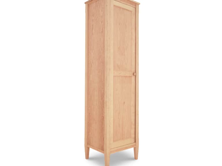 Vermont Shaker Narrow Bookcase with Mirror image