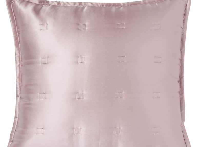 Windsor Silk Cushion - Vintage Pink image