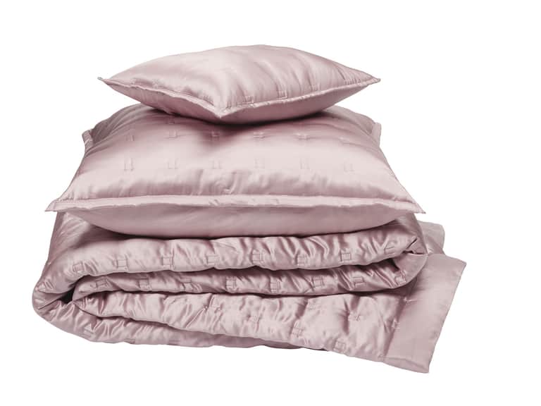 Windsor Silk Cushion - Vintage Pink image