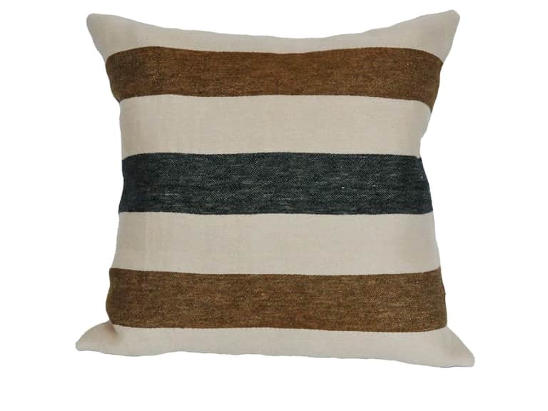 The Belgian Pillow Pillow cover Dakota Brown 20x20