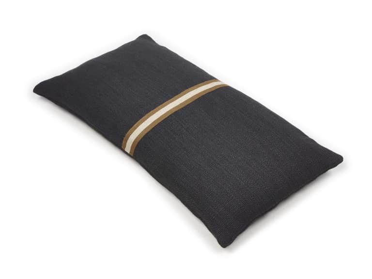 Jasper Pillow cover Faded black 15.7x31.5