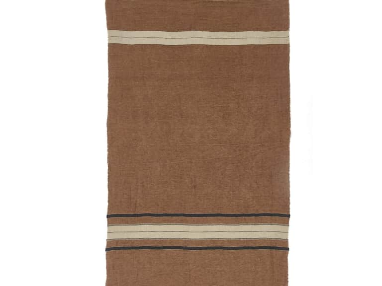 The Belgian Towel Fouta Bruges stripe 43x71