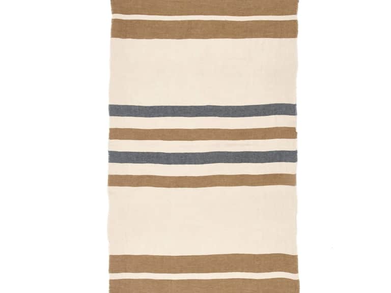 The Belgian Towel Fouta Dakota stripe 43x71