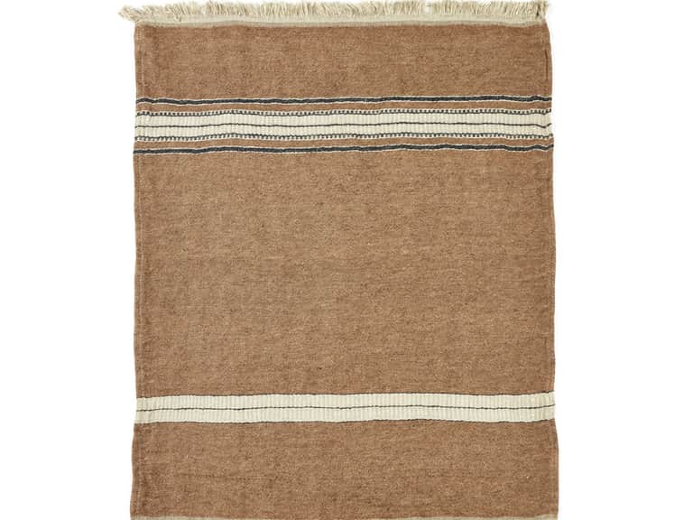 The Belgian Towel Fouta Bruges stripe 43x71