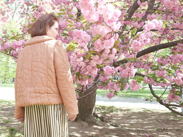 Batsheva x Coyuchi Quilted Jacket image