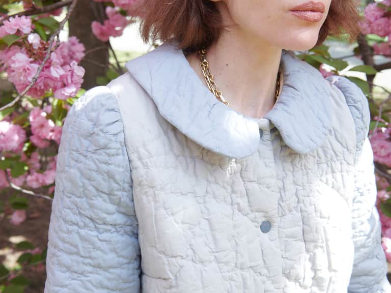 Batsheva x Coyuchi Quilted Jacket image