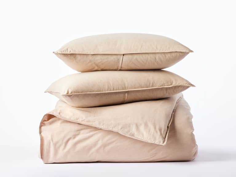 Organic Crinkled Percale&trade; Duvet Set image