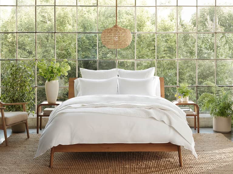 Organic Crinkled Percale&trade; Sheet Set image